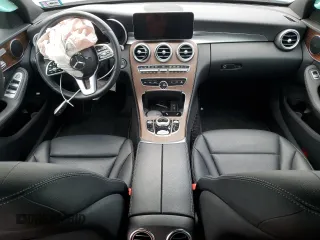 2019 Mercedes-Benz C 300 with VIN 55SWF8EB9KU320762, listed as a Copart auction lot 53049015 with Not Provided miles and Salvage Title. Bid and sale history available at carsss.com. Image 8.