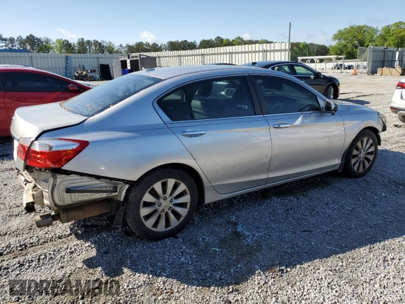 2013 Honda Accord Sdn EX-L with VIN 1HGCR2F86DA116154, listed as a Copart auction lot 52411135 with 251,395 mi miles and Salvage Title. Bid and sale history available at carsss.com. Image 3.