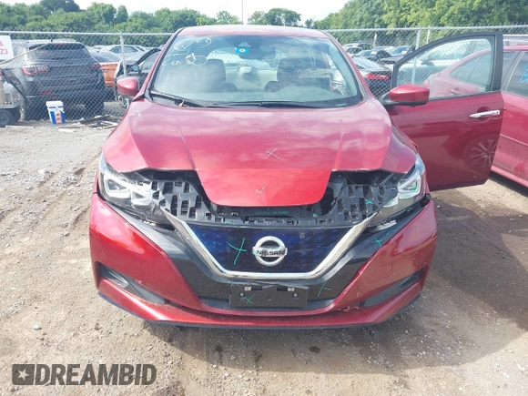 2022 Nissan LEAF SV Plus with VIN 1N4BZ1CV0NC550614, listed as a IAAI auction lot 42730366 with 23,416 mi miles and . Bid and sale history available at DreamBid. Image 6.