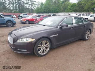 2011 Jaguar XJ with VIN SAJWA2GB9BLV12305, listed as a IAAI auction lot 41960231 with 105,742 mi miles. Bid and sale history available at carsss.com. Image 2.