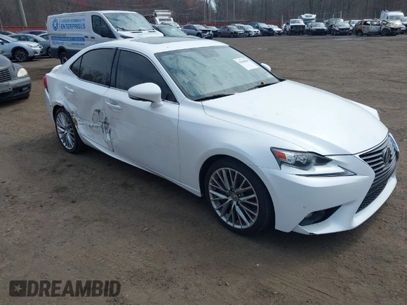 2016 Lexus IS 300/350 with VIN JTHCM1D29G5001131, listed as a IAAI auction lot 41846900 with 76,706 mi miles and . Bid and sale history available at DreamBid. Image 1.