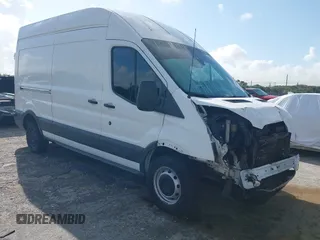 2018 Ford Transit with VIN 1FTYR2XM6JKA01981, listed as a IAAI auction lot 41898930 with 128,326 mi miles and . Bid and sale history available at DreamBid. Image 1.