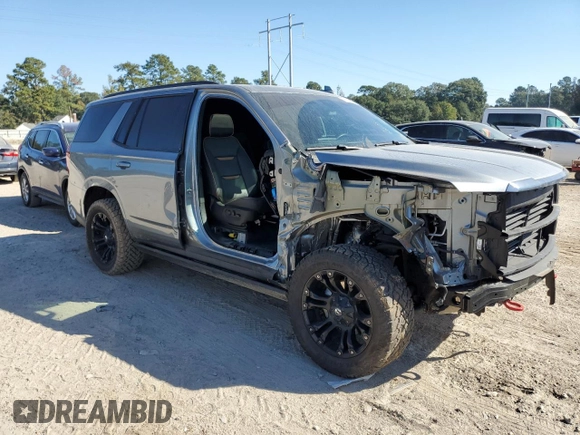 2023 GMC Yukon AT4 with VIN 1GKS2CKD6PR137989, listed as a Copart auction lot 76806404 with 30,732 mi miles and Salvage Title. Bid and sale history available at carsss.com. Image 4.