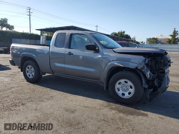 2024 Nissan Frontier S with VIN 1N6ED1CL1RN608922, listed as a Copart auction lot 72343124 with 6,274 mi miles and Salvage Title. Bid and sale history available at carsss.com. Image 4.