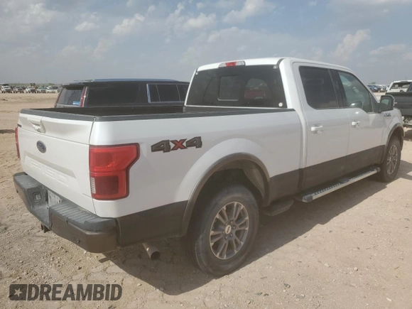2018 Ford F-150 XL with VIN 1FTFW1E55JKC22896, listed as a Copart auction lot 53900025 with 0 mi miles and Salvage Title. Bid and sale history available at carsss.com. Image 3.