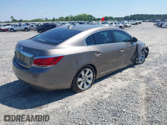 2010 Buick LaCrosse CXL with VIN 1G4GC5EG9AF155004, listed as a IAAI auction lot 42012790 with 164,014 mi miles. Bid and sale history available at carsss.com. Image 4.