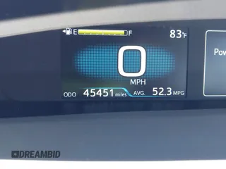 2022 Toyota Prius L Eco with VIN JTDKAMFU1N3164838, listed as a IAAI auction lot 42234309 with 45,451 mi miles and . Bid and sale history available at DreamBid. Image 16.