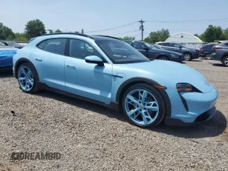 2022 Porsche Taycan 4 z VIN WP0BA2Y18NSA67684, wystawiony jako Copart lot #59850015 z przebiegiem 14 168 mil mil oraz Czysty tytuł • Clean title. Historia ofert i sprzedaży dostępna na DreamBid. Obrazek 4.