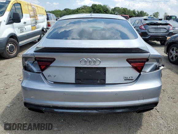 2016 Audi A7 3.0 Premium Plus with VIN WAUWGAFC7GN146483, listed as a Copart auction lot 60906483 with 82,641 mi miles. Bid and sale history available at carsss.com. Image 6.