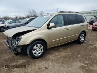 2008 Kia Sedona with VIN KNDMB133586265836, listed as a Copart auction lot 50717925 with 126,892 mi miles and Salvage Title. Bid and sale history available at carsss.com. Image 1.
