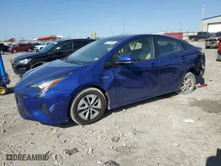 2018 Toyota Prius Two with VIN JTDKBRFU2J3064705, listed as a Copart auction lot 52171685 with 40,100 mi miles and Salvage Title. Bid and sale history available at carsss.com. Image 1.