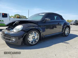 2013 Volkswagen Beetle 2.5L with VIN 3VW5P7AT0DM802857, listed as a Copart auction lot 50230725 with 129,067 mi miles and Clean Title. Bid and sale history available at DreamBid. Image 1.