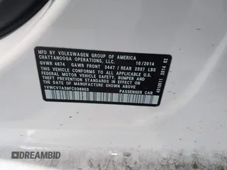 2015 Volkswagen Passat SEL Premium z VIN 1VWCV7A39FC036953, wystawiony jako IAAI lot #42181825 z przebiegiem 118 040 mil mil oraz . Historia ofert i sprzedaży dostępna na DreamBid. Obrazek 9.