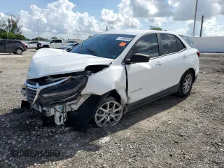 2022 Chevrolet Equinox LS with VIN 3GNAXHEV2NS164599, listed as a Copart auction lot 61806635 with 30,456 mi miles and Non repairable. Bid and sale history available at DreamBid. Image 1.