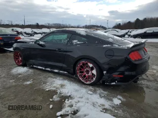 2015 Ford Mustang GT with VIN 1FA6P8CF6F5428807, listed as a Copart auction lot 44294215 with 28,545 mi miles and Clean Title. Bid and sale history available at carsss.com. Image 2.