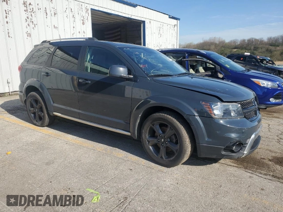 2018 Dodge Journey Crossroad with VIN 3C4PDDGG7JT430593, listed as a Copart auction lot 53164995 with 130,421 mi miles and Clean Title. Bid and sale history available at carsss.com. Image 4.