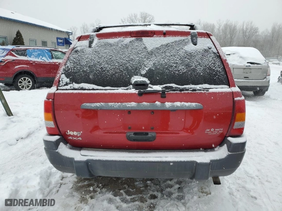 2003 Jeep Grand Cherokee Laredo with VIN 1J4GW48SX3C612620, listed as a Copart auction lot 87298644 with 230,970 mi miles and Non Repairable. Bid and sale history available at carsss.com. Image 6.