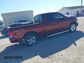 2018 Ram 1500 Express with VIN 1C6RR6FT5JS211385, listed as a IAAI auction lot 41783678 with 56,716 mi miles and . Bid and sale history available at DreamBid. Image 4.