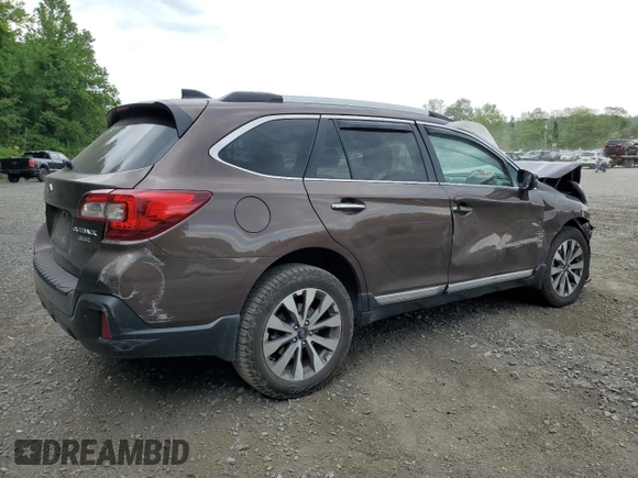 2019 Subaru Outback Touring z VIN 4S4BSETCXK3349766, wystawiony jako Copart lot #58706395 z przebiegiem 71 097 mil mil oraz Szkoda całkowita • Salvage title. Historia ofert i sprzedaży dostępna na DreamBid. Obrazek 3.