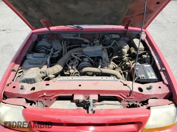 2000 Ford Ranger XL with VIN 1FTYR10C8YPA52570, listed as a Copart auction lot 51477005 with 158,875 mi miles and Clean Title. Bid and sale history available at carsss.com. Image 11.