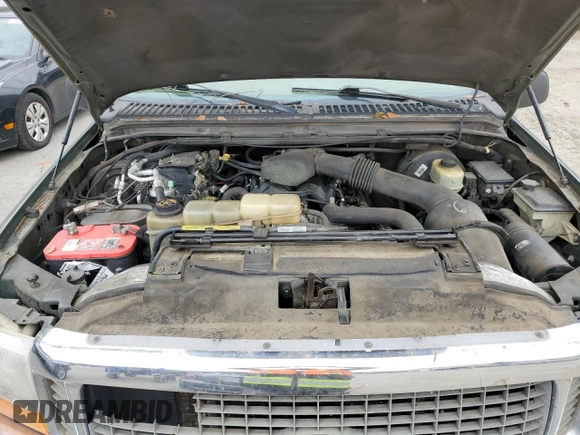 2000 Ford Excursion Limited with VIN 1FMNU42L5YEC60493, listed as a Copart auction lot 75021544 with 316,622 mi miles and Salvage title. Bid and sale history available at DreamBid. Image 12.
