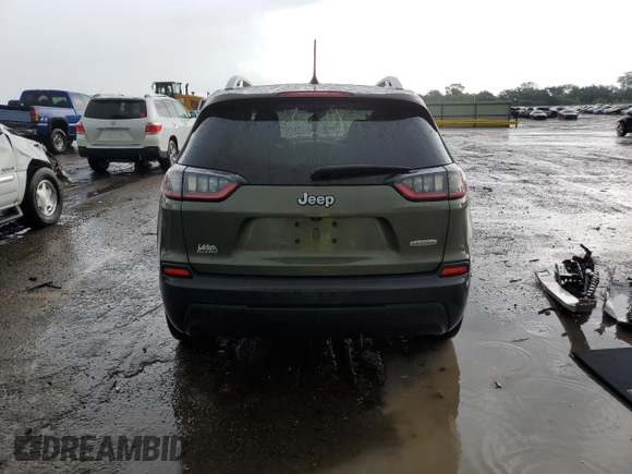 2019 Jeep Cherokee Latitude with VIN 1C4PJLCB9KD145947, listed as a Copart auction lot 59476315 with Not provided miles and Salvage title. Bid and sale history available at DreamBid. Image 6.