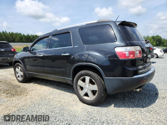 2012 GMC Acadia SLT1 z VIN 1GKKVRED3CJ347710, wystawiony jako Copart lot #61126105 z przebiegiem 157 322 mil mil oraz Czysty tytuł • Clean title. Historia ofert i sprzedaży dostępna na DreamBid. Obrazek 2.