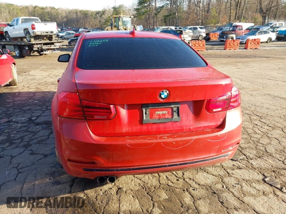 2016 BMW 3 Series 328i with VIN WBA8E9G5XGNT86446, listed as a IAAI auction lot 41759065 with 62,976 mi miles. Bid and sale history available at carsss.com. Image 16.