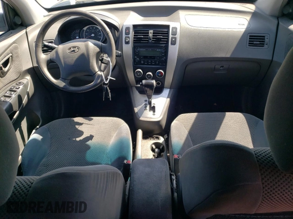 2007 Hyundai Tucson SE with VIN KM8JN72D27U590327, listed as a Copart auction lot 51072574 with 90,511 mi miles and Salvage Title. Bid and sale history available at carsss.com. Image 8.