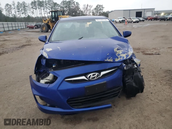 2012 Hyundai Accent GS with VIN KMHCT5AE7CU012313, listed as a Copart auction lot 81174134 with 173,415 mi miles and Salvage title. Bid and sale history available at DreamBid. Image 5.