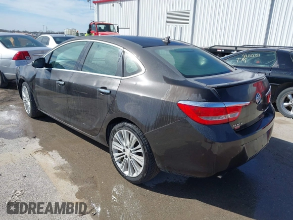 2013 Buick Verano with VIN 1G4PP5SK1D4172926, listed as a IAAI auction lot 41799868 with 94,498 mi miles and . Bid and sale history available at carsss.com. Image 3.