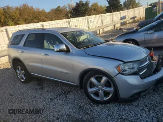 2013 Dodge Durango Citadel with VIN 1C4RDHEG0DC637488, listed as a Copart auction lot 79989364 with 195,461 mi miles and Salvage title. Bid and sale history available at DreamBid. Image 4.