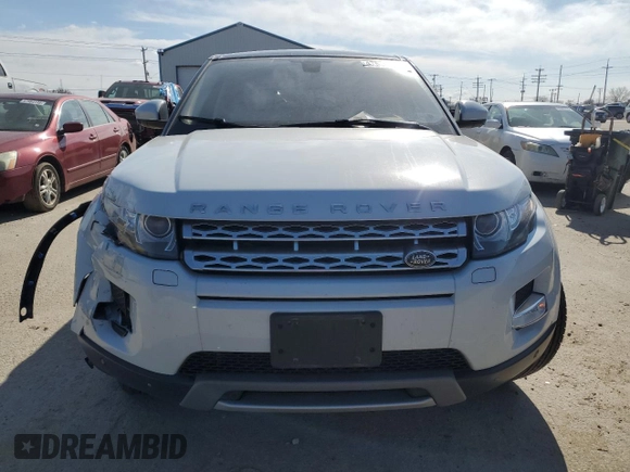 2015 Land Rover Range Rover Evoque Prestige with VIN SALVV2BG4FH049718, listed as a Copart auction lot 47558245 with 55,993 mi miles and Salvage title. Bid and sale history available at DreamBid. Image 5.
