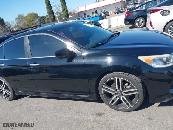 2016 Honda Accord Sedan Sport with VIN 1HGCR2F50GA195220, listed as a IAAI auction lot 41637697 with 148,811 mi miles. Bid and sale history available at carsss.com. Image 13.