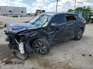 2024 Volkswagen Atlas SE with VIN 1V2LE2CA3RC227966, listed as a Copart auction lot 62483025 with 21,924 mi miles and Clean title. Bid and sale history available at DreamBid. Image 1.