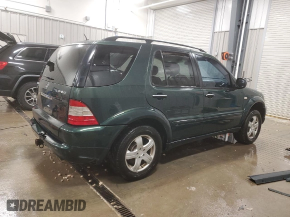 2000 Mercedes-Benz M-Class AMG with VIN 4JGAB74EXYA169182, listed as a Copart auction lot 83910164 with 0 mi miles and Clean Title. Bid and sale history available at carsss.com. Image 3.