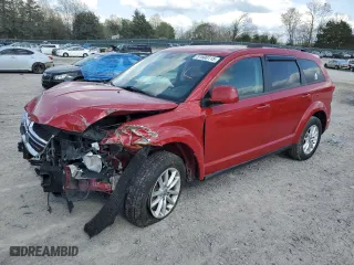 2016 Dodge Journey SXT with VIN 3C4PDCBG2GT148789, listed as a Copart auction lot 51600115 with 217,900 mi miles and Salvage Title. Bid and sale history available at carsss.com. Image 1.