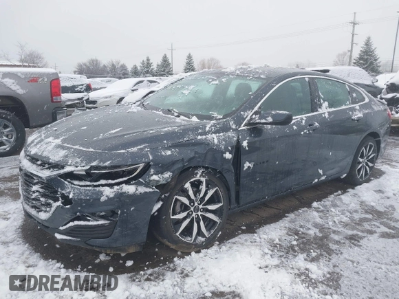 2020 Chevrolet Malibu RS with VIN 1G1ZG5ST5LF128803, listed as a IAAI auction lot 41148439 with 35,643 mi miles and . Bid and sale history available at DreamBid. Image 17.