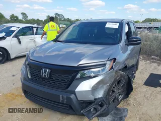 2021 Honda Passport EX-L with VIN 5FNYF7H50MB011436, listed as a IAAI auction lot 41530880 with 46,424 mi miles. Bid and sale history available at carsss.com. Image 17.
