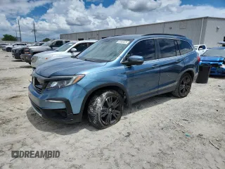 2021 Honda Pilot Special Edition with VIN 5FNYF5H29MB011462, listed as a Copart auction lot 62983525 with 84,783 mi miles and Salvage title. Bid and sale history available at DreamBid. Image 1.