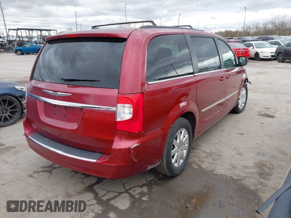 2013 Chrysler Town & Country Touring with VIN 2C4RC1BG4DR604063, listed as a IAAI auction lot 42029869 with 173,309 mi miles. Bid and sale history available at carsss.com. Image 4.