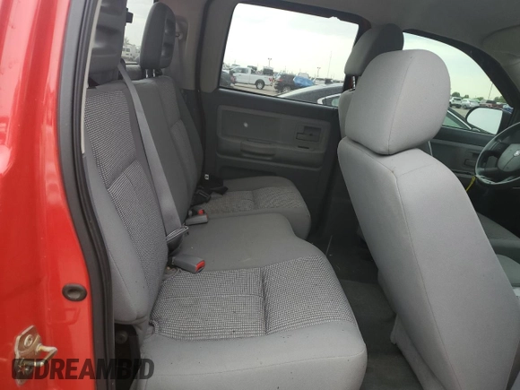 2007 Dodge Dakota SLT with VIN 1D7HW48KX7S137451, listed as a Copart auction lot 65422694 with 111,820 mi miles and Clean Title. Bid and sale history available at carsss.com. Image 10.