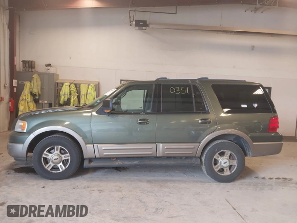 2003 Ford Expedition Eddie Bauer with VIN 1FMFU18L03LA98352, listed as a IAAI auction lot 42290351 with 249,903 mi miles and . Bid and sale history available at DreamBid. Image 14.