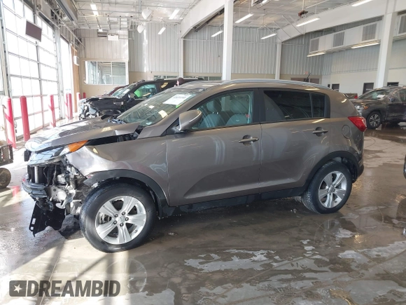 2012 Kia Sportage LX with VIN KNDPB3A23C7317650, listed as a IAAI auction lot 41631193 with 96,433 mi miles. Bid and sale history available at carsss.com. Image 15.