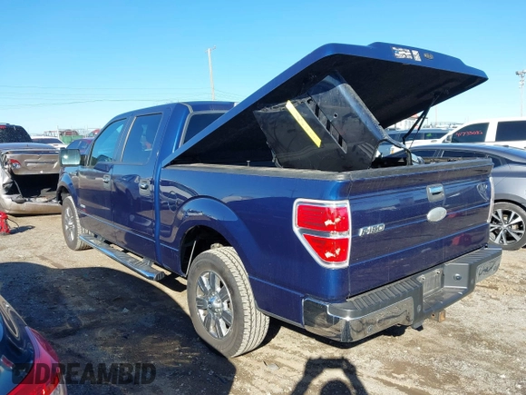 2012 Ford F-150 XL with VIN 1FTFW1CT4CKD24792, listed as a IAAI auction lot 41748045 with 185,971 mi miles. Bid and sale history available at carsss.com. Image 3.