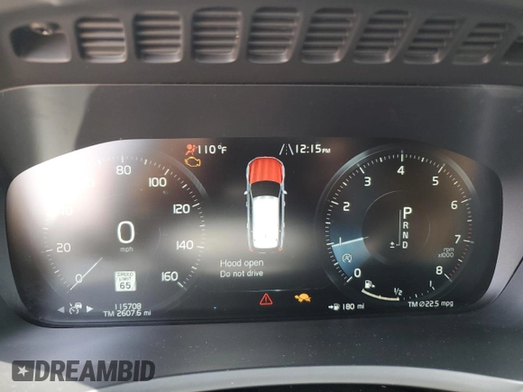 2018 Volvo XC90 Inscription with VIN YV4A22PL8J1198605, listed as a Copart auction lot 57993745 with 115,708 mi miles and Non repairable. Bid and sale history available at DreamBid. Image 9.