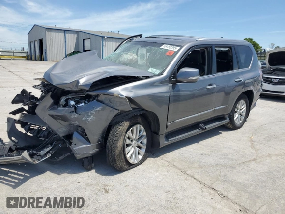 2016 Lexus GX 460 with VIN JTJBM7FX8G5142519, listed as a Copart auction lot 56483395 with 127,039 mi miles and Salvage title. Bid and sale history available at DreamBid. Image 1.