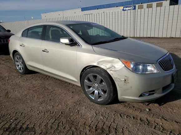 2013 Buick LaCrosse Premium 1 with VIN 1G4GF5E35DF221508, listed as a Copart auction lot 48251735 with 140,176 mi miles and Salvage Title. Bid and sale history available at carsss.com. Image 4.