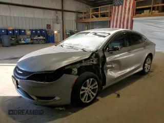 2015 Chrysler 200 Limited with VIN 1C3CCCAG2FN758777, listed as a Copart auction lot 42095885 with 159,661 mi miles and Salvage Title. Bid and sale history available at carsss.com. Image 1.