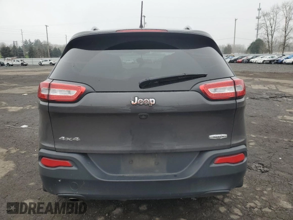 2017 Jeep Cherokee Latitude with VIN 1C4PJMCB8HW657993, listed as a Copart auction lot 88094025 with 146,583 mi miles and Salvage Title. Bid and sale history available at DreamBid. Image 6.